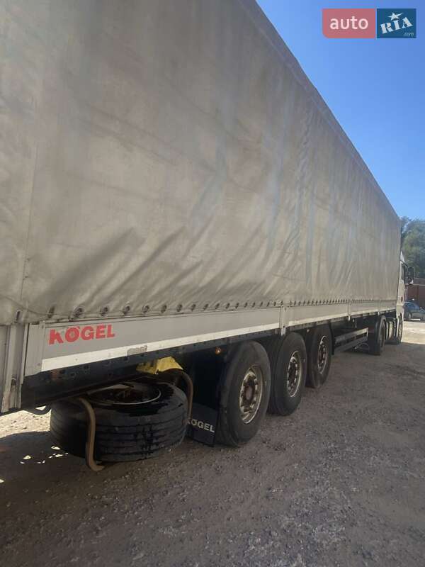 Тентований борт (штора) - напівпричіп Kogel SN 24 2016 в Вінниці