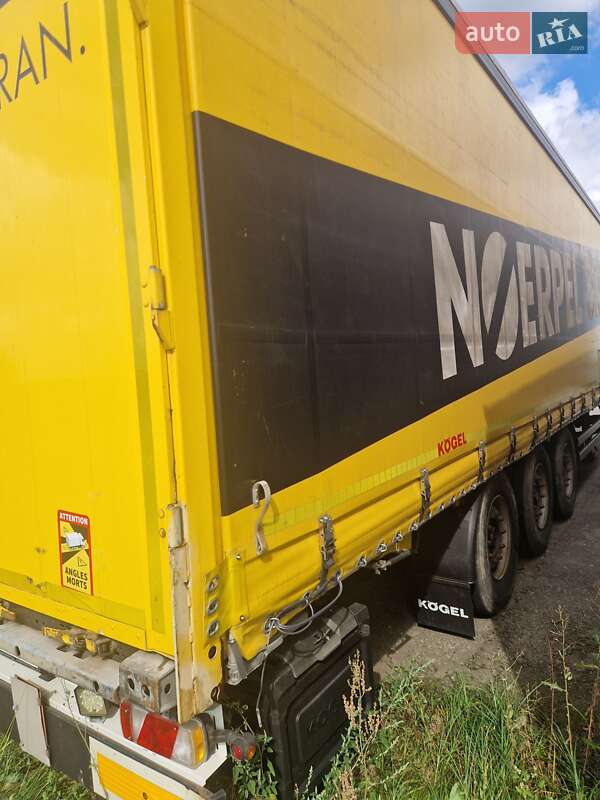 Тентований борт (штора) - напівпричіп Kogel SN 24 2016 в Житомирі фото 2 Тентований борт (штора) - напівпричіп Kogel SN 24 2016 в Житомирі