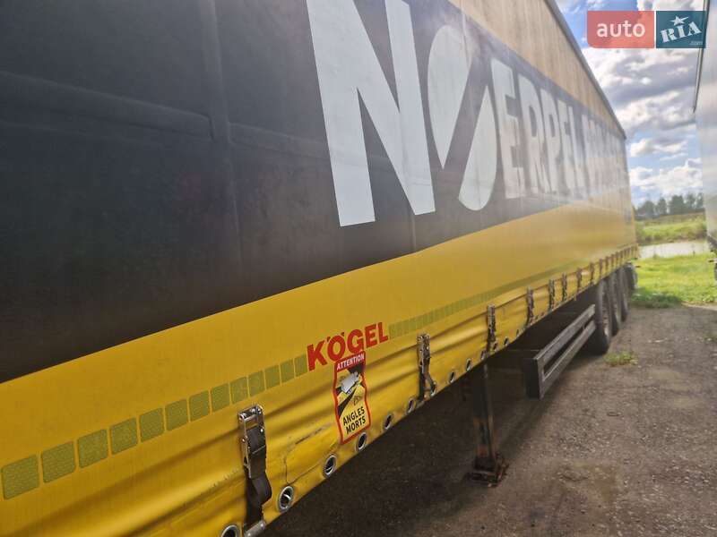 Тентований борт (штора) - напівпричіп Kogel SN 24 2016 в Житомирі фото 3 Тентований борт (штора) - напівпричіп Kogel SN 24 2016 в Житомирі