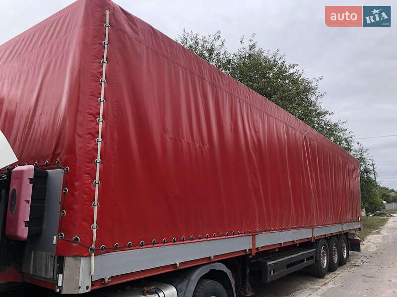 Тентованный борт (штора) - полуприцеп Kogel SN 24 2007 в Киеве