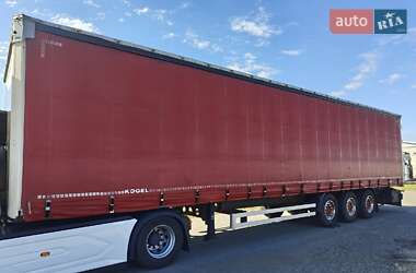Тентованный борт (штора) - полуприцеп Kogel SN 24 2015 в 