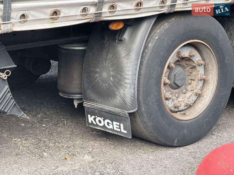 Тентованный борт (штора) - полуприцеп Kogel SN 24 2015 в Луцке