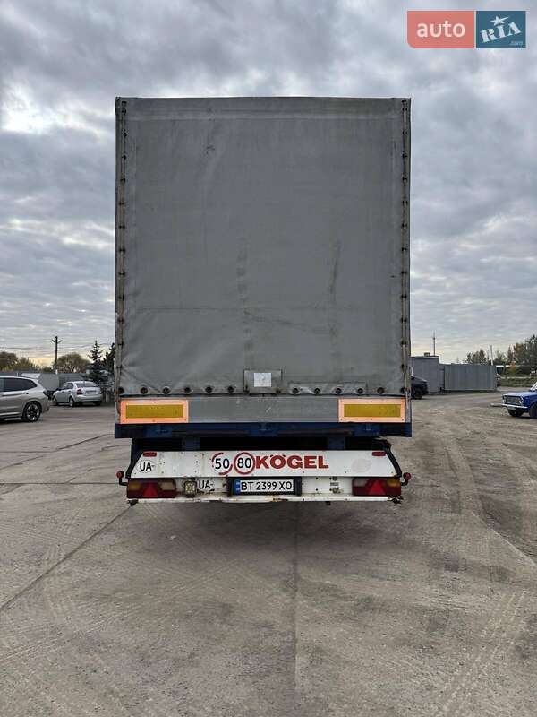 Тентований борт (штора) - напівпричіп Kogel SN 24 2001 в Ужгороді фото 8 Тентований борт (штора) - напівпричіп Kogel SN 24 2001 в Ужгороді