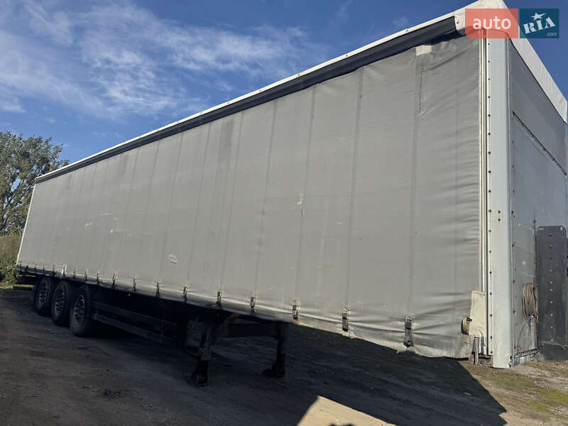 Тентованный борт (штора) - полуприцеп Kogel SN 24 2007 в Львове фото Тентованный борт (штора) - полуприцеп Kogel SN 24 2007 в Львове