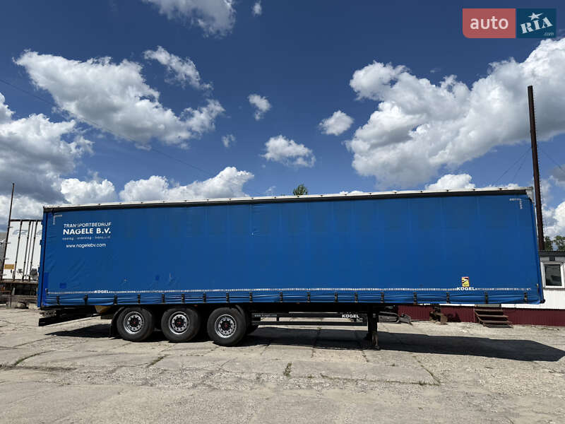 Тентованный борт (штора) - полуприцеп Kogel SN 24 2015 в Львове фото 4 Тентованный борт (штора) - полуприцеп Kogel SN 24 2015 в Львове