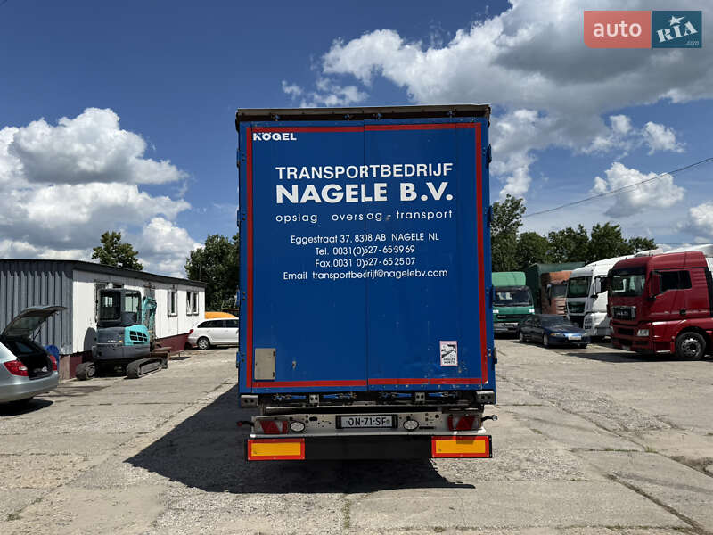 Тентованный борт (штора) - полуприцеп Kogel SN 24 2015 в Львове фото 6 Тентованный борт (штора) - полуприцеп Kogel SN 24 2015 в Львове