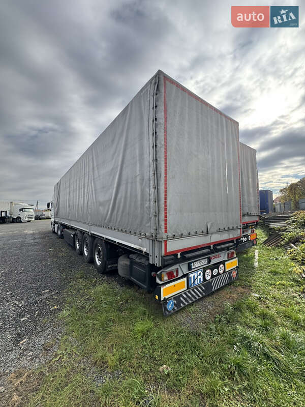 Тентованный борт (штора) - полуприцеп Kogel SN 24 2012 в Заречье