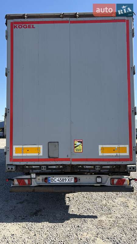 Тентованный борт (штора) - полуприцеп Kogel SN 24 2014 в Львове фото 12 Тентованный борт (штора) - полуприцеп Kogel SN 24 2014 в Львове
