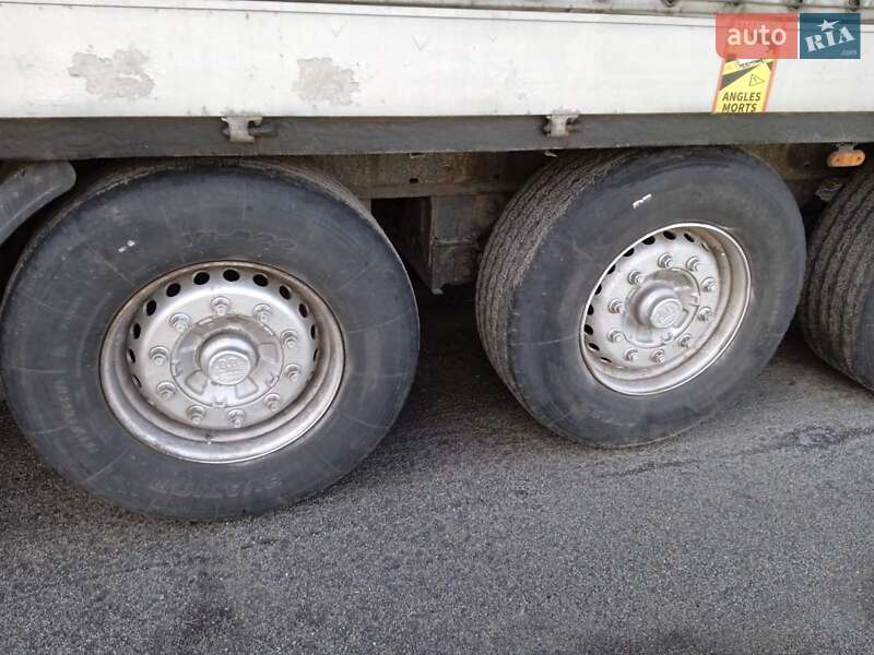 Тентованный борт (штора) - полуприцеп Kogel SN 24 2002 в Киеве