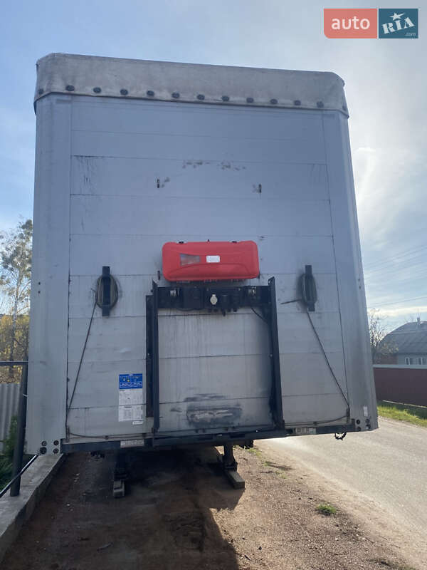 Тентованный борт (штора) - полуприцеп Kogel SN 24 2012 в Коростене