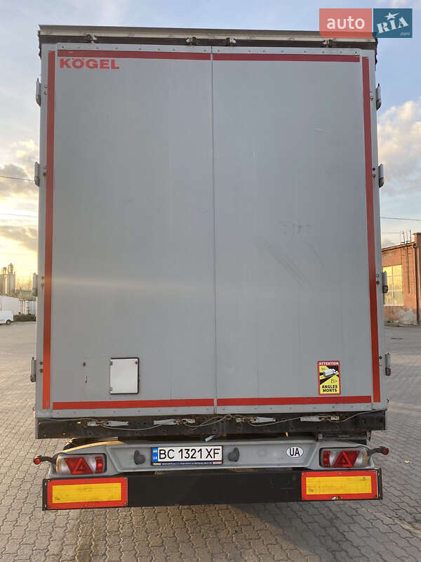 Тентованный борт (штора) - полуприцеп Kogel SN 24 2016 в Львове фото 3 Тентованный борт (штора) - полуприцеп Kogel SN 24 2016 в Львове