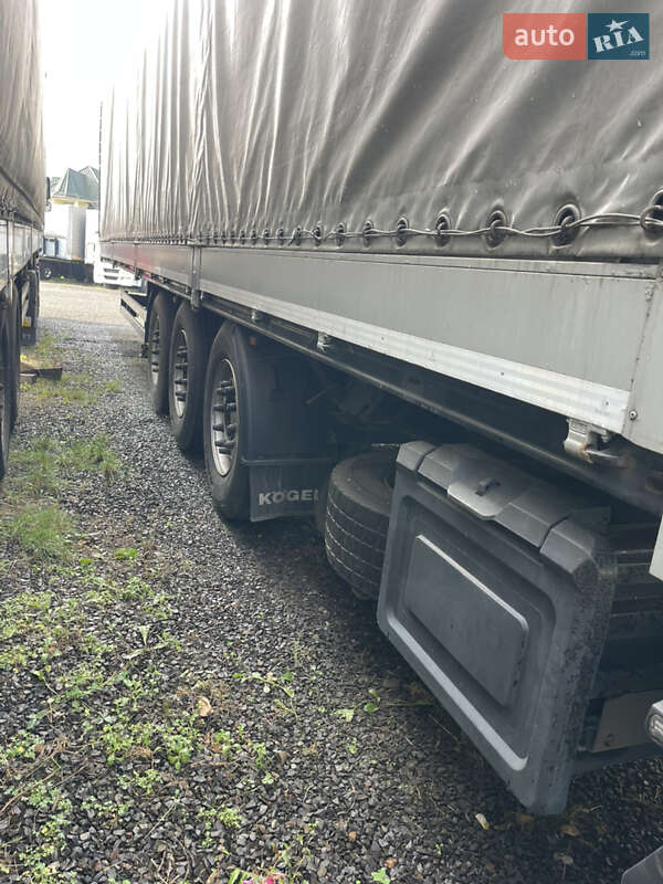 Тентованный борт (штора) - полуприцеп Kogel SN 24 2011 в Иршаве