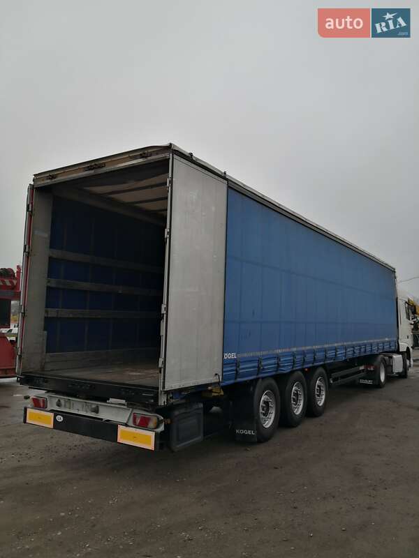 Тентованный борт (штора) - полуприцеп Kogel SN 24 2014 в Каменском