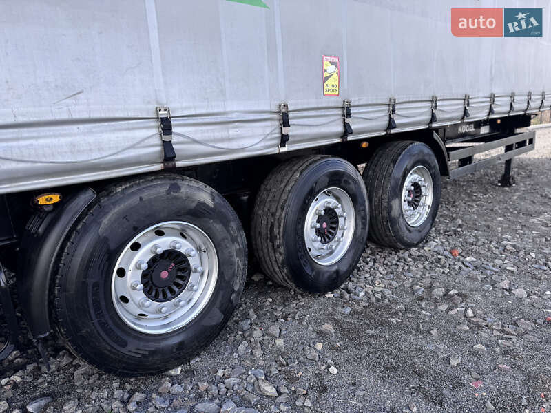 Тентованный борт (штора) - полуприцеп Kogel SN 24 2010 в Ужгороде фото 10 Тентованный борт (штора) - полуприцеп Kogel SN 24 2010 в Ужгороде