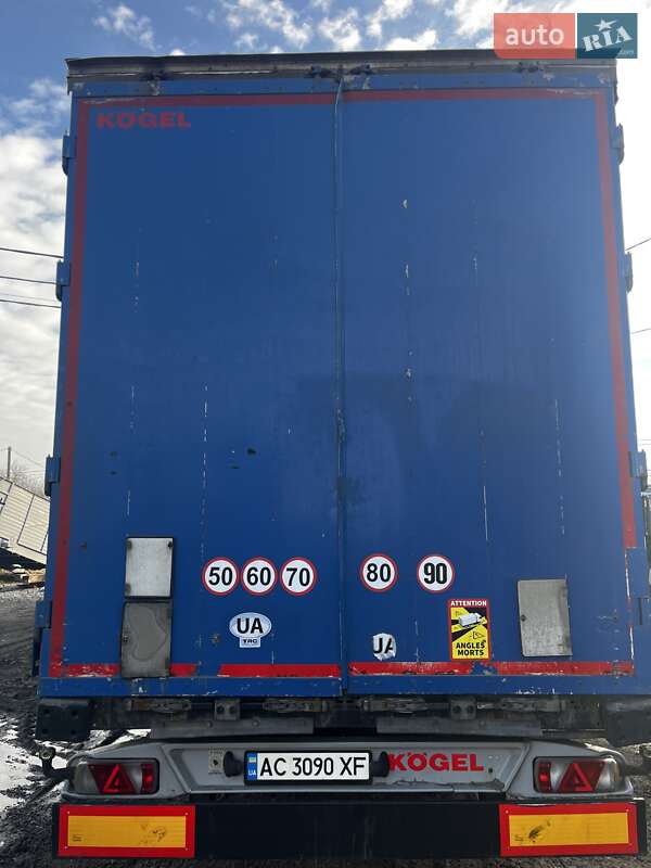 Тентованный борт (штора) - полуприцеп Kogel SN 24 2012 в Ратным фото 15 Тентованный борт (штора) - полуприцеп Kogel SN 24 2012 в Ратным