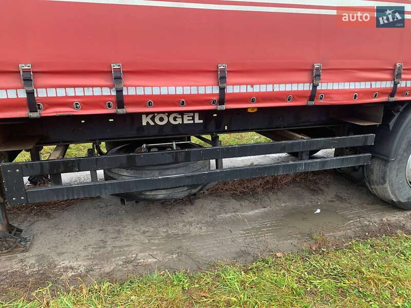 Тентований борт (штора) - напівпричіп Kogel SN 24 2012 в Радехові
