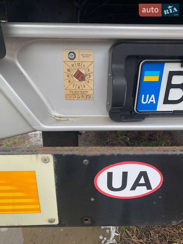 Тентований борт (штора) - напівпричіп Kogel SN 24 2012 в Радехові