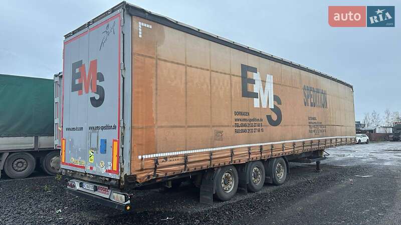 Тентований борт (штора) - напівпричіп Kogel SN 24 2008 в Луцьку