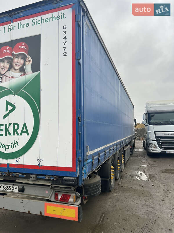 Тентованный борт (штора) - полуприцеп Kogel SN 24 2014 в Ровно