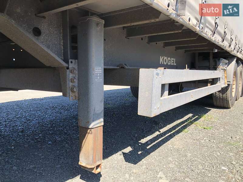 Тентованный борт (штора) - полуприцеп Kogel SN 24 2006 в Ковеле