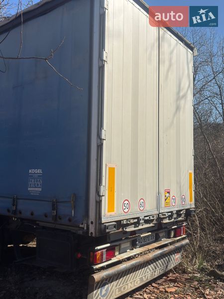Тентованный борт (штора) - полуприцеп Kogel SN 24 2007 в Ужгороде