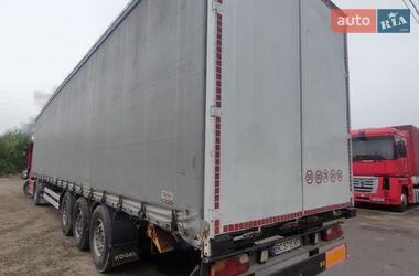 Тентованный борт (штора) - полуприцеп Kogel SN 24 2014 в Львове