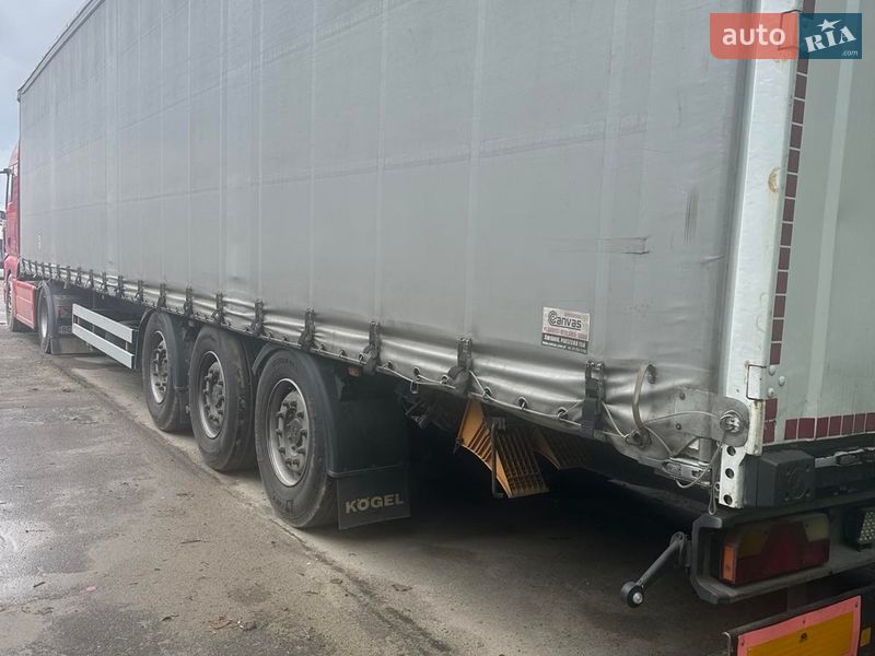 Тентованный борт (штора) - полуприцеп Kogel SN 24 2014 в Львове фото 23 Тентованный борт (штора) - полуприцеп Kogel SN 24 2014 в Львове