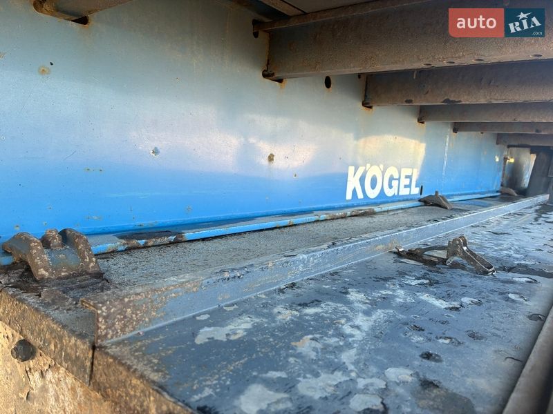 Тентований борт (штора) - напівпричіп Kogel SN 24 2004 в Іршаві