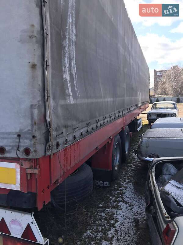 Тентований борт (штора) - напівпричіп Kogel SN24 2000 в Золотоноші