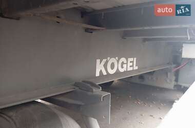 Тентований борт (штора) - напівпричіп Kogel SN24 2001 в 