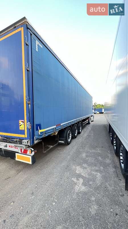 Тентованный борт (штора) - прицеп Kogel SN 2015 в Берегово