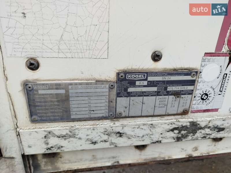 Изотермическая будка Kogel SN 2003 в Запорожье фото 5 Изотермическая будка Kogel SN 2003 в Запорожье