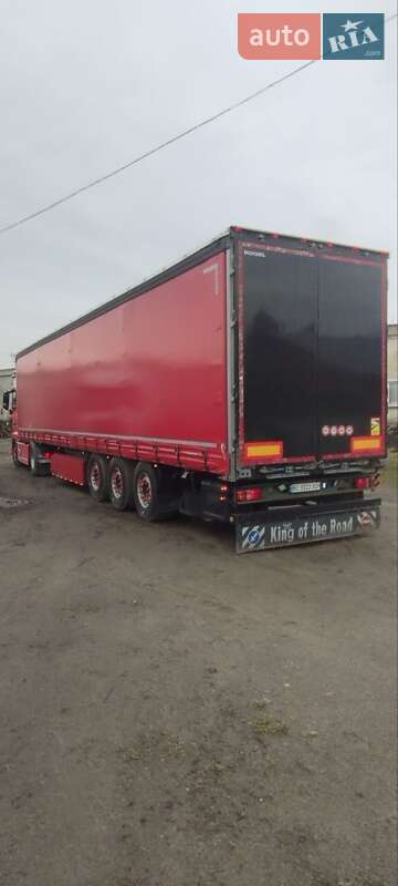 Тентованный борт (штора) - полуприцеп Kogel SN 2011 в Каменке-Бугской