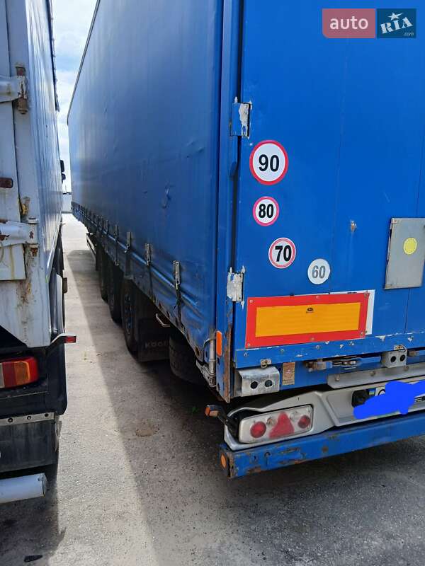 Тентований борт (штора) - напівпричіп Kogel SNCC 2009 в Городку