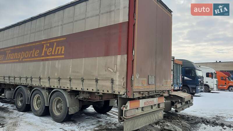 Тентований борт (штора) - напівпричіп Kogel SNCO 24 2007 в Хмельницькому