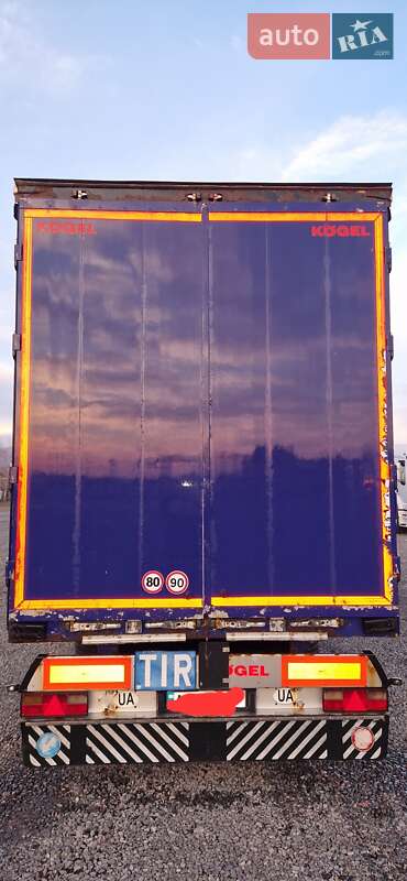 Тентований борт (штора) - прицеп Kogel SNCO 24 2005 в Іршаві