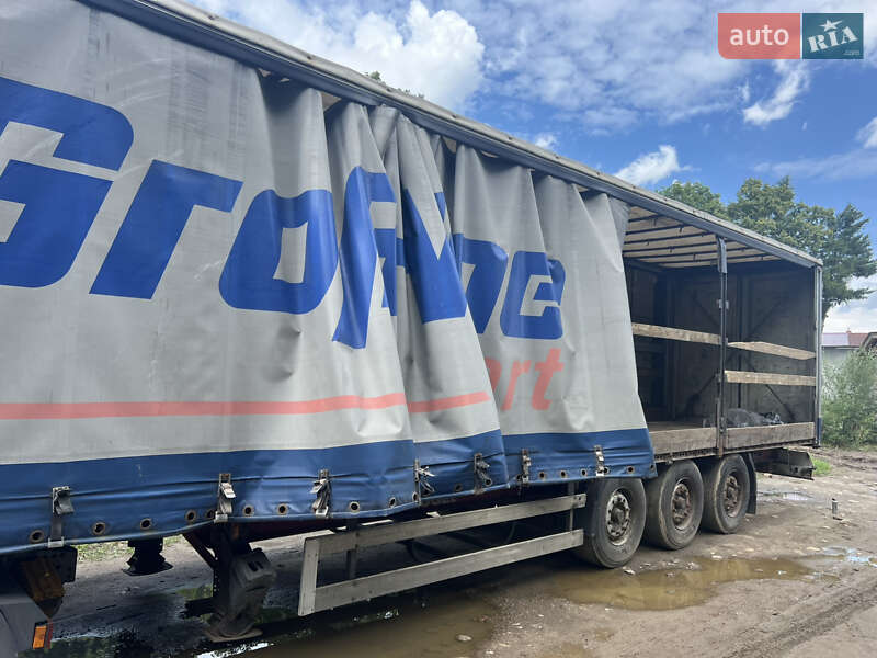 Тентованный борт (штора) - полуприцеп Kogel SNCO 24 2003 в Выгоде фото 4 Тентованный борт (штора) - полуприцеп Kogel SNCO 24 2003 в Выгоде