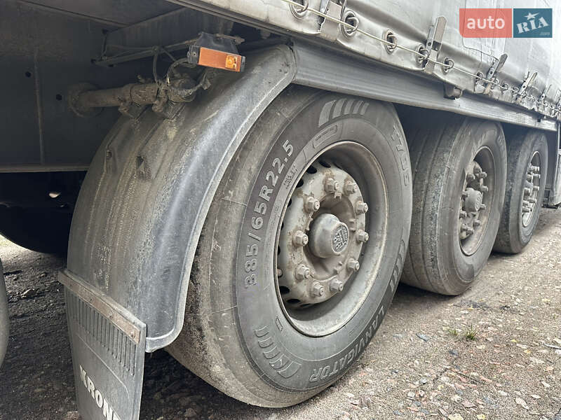 Тентованный борт (штора) - полуприцеп Kogel SNCO 24 2002 в Ровно