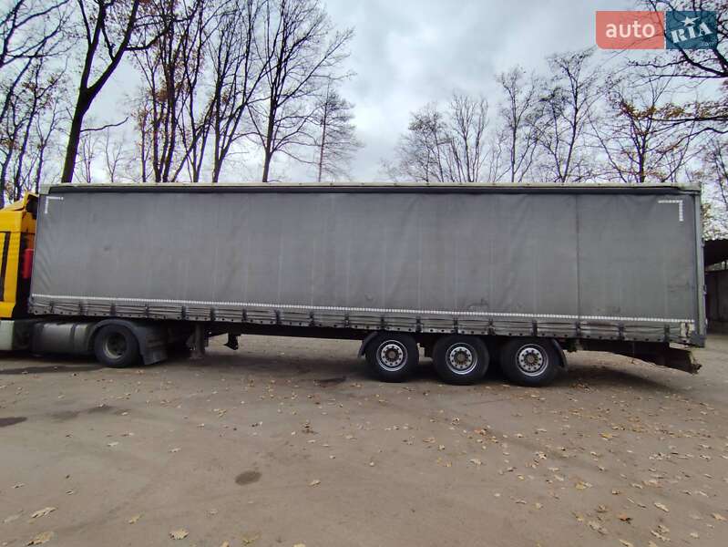 Тентованный борт (штора) - полуприцеп Kogel SNCO 24 2007 в Смеле