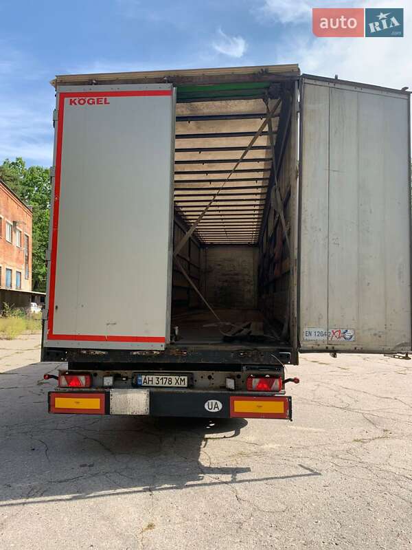 Тентованный борт (штора) - полуприцеп Kogel SP 24 2014 в Полтаве фото 10 Тентованный борт (штора) - полуприцеп Kogel SP 24 2014 в Полтаве