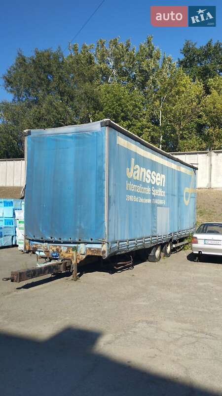 Тентованный борт (штора) - полуприцеп Kogel Tandem 1999 в Запорожье