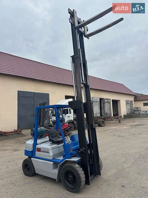 Вилочный погрузчик Komatsu FG 1994 в Великой Багачке фото 6 Вилочный погрузчик Komatsu FG 1994 в Великой Багачке