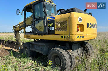 Колісний екскаватор Komatsu PC 160 2008 в Харкові