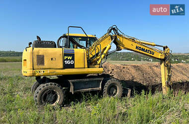 Колісний екскаватор Komatsu PC 160 2008 в Харкові