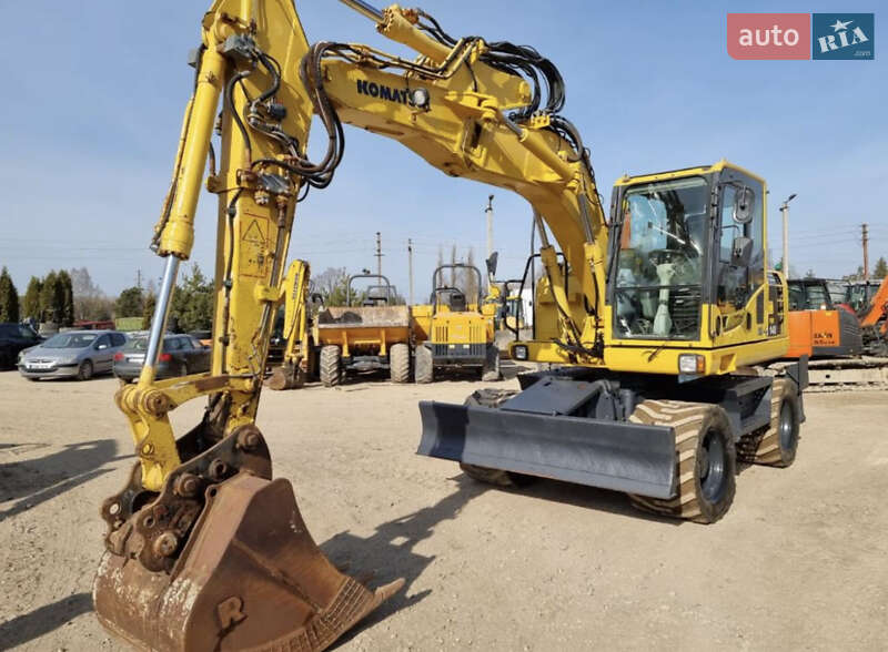 Колесный экскаватор Komatsu PC 160 2016 в Одессе