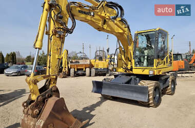 Колісний екскаватор Komatsu PC 160 2016 в 