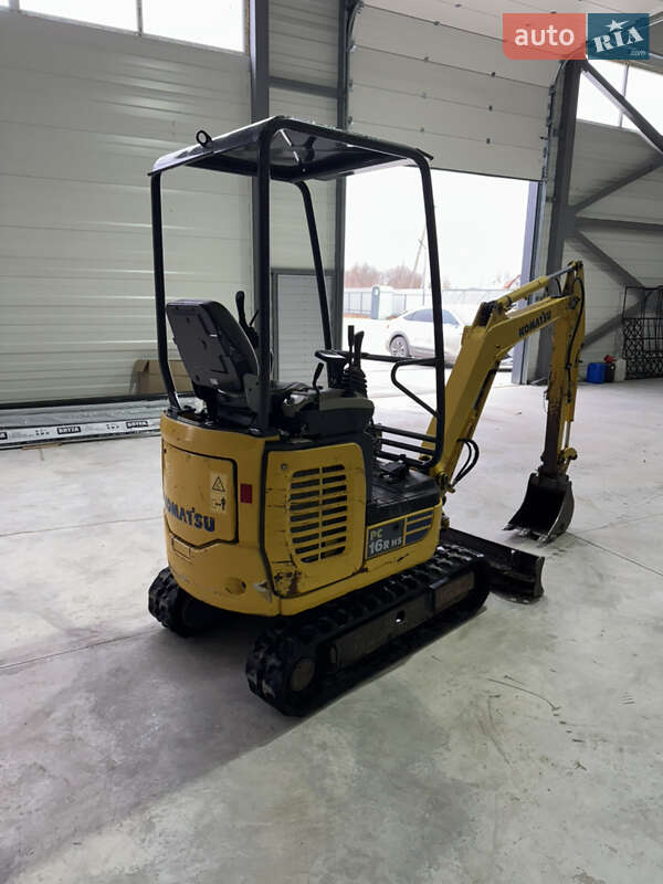Гусеничный экскаватор Komatsu PC 16R 2018 в Львове