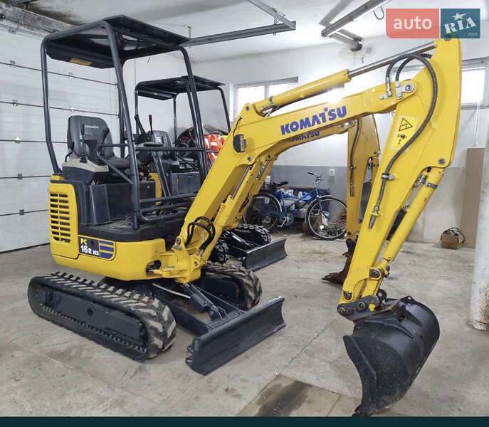 Миниэкскаватор Komatsu PC 16R 2017 в Днепре