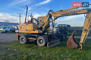 Колесный экскаватор Komatsu PW 2006 в Львове