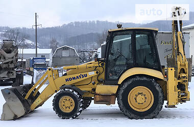 Экскаватор погрузчик Komatsu WB 2005 в Хусте